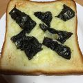 クックG63LFH☆'s cooksnap of when they made 海苔チーズトースト.