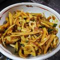 poohmiffy's cooksnap of when they made 簡単！れんこんとカボチャのカレーきんぴら.