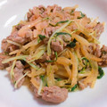♡ぴゅぴ♡'s cooksnap of when they made 洋風？　大根ひき肉水菜のマヨ醤油炒め.