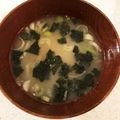 クックNYXNWM☆'s cooksnap of when they made 納豆と焼き海苔の味噌汁♪.