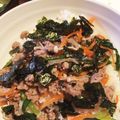 みふゆんご's cooksnap of when they made 野菜とそぼろの簡単ビビンバ.