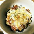 かな嫁kitchen's cooksnap of when they made 蒸しナスのトマトチーズ焼き.