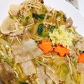 あや✩✩'s cooksnap of when they made はくさいと豚バラうす切りのあんかけ.