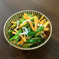 ぽんた番長's cooksnap of when they made 【簡単副菜】ピーマンと人参のピリ辛ナムル.