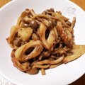 kaori238's cooksnap of when they made ☆超簡単☆　ちくわとしめじのマヨポン炒め.