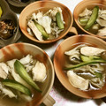 ☆Rokko☆'s cooksnap of when they made ささみときゅうりと舞茸の中華スープ.