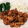 スィーピー♪'s cooksnap of when they made 簡単にぷりっと♪からあげ風鶏の生姜焼き.