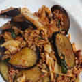 おこわ団子's cooksnap of when they made 白米に合う☆ひき肉となすの辛旨キムチ炒め.