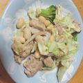 ヒデカノ's cooksnap of when they made m豚とキャベツの味噌マヨ炒め.