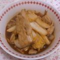 mutsu＊'s cooksnap of when they made 白菜と豚さんのピリ辛炒め.