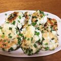 NAOSTAR☆'s cooksnap of when they made ニラとはんぺんのお焼き！.