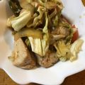 春巻きママ's cooksnap of when they made 鳥むね肉と野菜のぽん酢炒め.