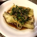 keicooon's cooksnap of when they made 焼き茄子のニラダレ.