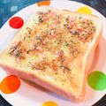 ☆３匹の子ぶた☆'s cooksnap of when they made その日の気分で♪ふりかけトースト.