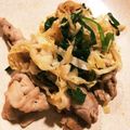moca382's cooksnap of when they made 大人気☆中華料理屋さんのニラ豚！！.