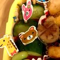 barney♪'s cooksnap of when they made ✿お弁当にきゅうりカニカマピック刺し✿.