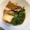 9natsu's cooksnap of when they made 山東菜&厚揚げ&しめじ&ネギのおひたし♪.