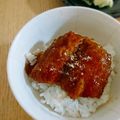 るっくｻﾝ。's cooksnap of when they made あっさりウマ～な我が家の❤あなご丼.
