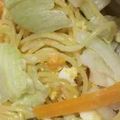 kkll0000's cooksnap of when they made たまマヨサラスパ.