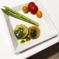 ひざやん's cooksnap of when they made ズッキーニバーグ♡バジルソース.