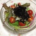 ぽぽきゅ's cooksnap of when they made ベビーリーフとトマトのひじきサラダ♪.