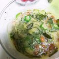ユーロン's cooksnap of when they made ふわふわ☆オクラ☆めかぶ☆酢納豆♪.