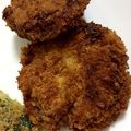 トロイメライ♬'s cooksnap of when they made キャベツたっぷり！メンチカツ！じゅうしー.