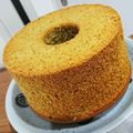 おはよんぐ's cooksnap of when they made ふわふわ❤抹茶シフォンケーキ♪.