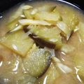 むちこたん's cooksnap of when they made ミョウガと茄子のお味噌汁.