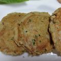 kimi4desu's cooksnap of when they made 鯖缶とはんぺんでふわふわつくね.