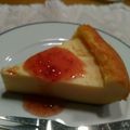 makichaki's cooksnap of when they made 炊飯器で？！簡単ふわふわチーズケーキ♡.