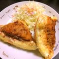 みほこ0908's cooksnap of when they made 節約メニュー☆はんぺんのひき肉フライ.