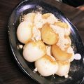 Hkyo1205's cooksnap of when they made 材料2つ♪もちもちやわらかお月見団子.