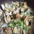 DAD☆HKR☆'s cooksnap of when they made パスタにも！あさりとエリンギの酒蒸し.