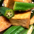 そらそら太's cooksnap of when they made 簡単☆厚揚げとオクラの煮物.