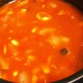 monchi”'s cooksnap of when they made 簡単！サラダチキンの食べるトマトスープ.