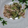 ＊＊＊はちみつ＊＊＊'s cooksnap of when they made 鶏ささみ＆きゅうりの梅ポン酢おかか和え.