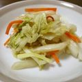 マリモのヨメ's cooksnap of when they made 白菜の甘酢漬け（ラー・パァ・ツァイ）.