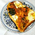 おうちゃん母さん's cooksnap of when they made かぼちゃのイギリスパントースト.