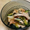ジュスカ's cooksnap of when they made うま辛！鶏胸肉とキュウリのキムチあえ♪.
