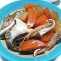クック5F9KC8☆'s cooksnap of when they made 魚のアラ煮.