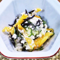 kana叶's cooksnap of when they made 柿とヒジキで☆秋の白和え♪.
