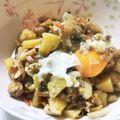 yukky☆mama's cooksnap of when they made 新じゃがの挽肉丼.