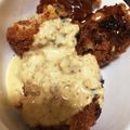 ☆はあ☆'s cooksnap of when they made メンチカツの味噌ソースサンド.