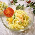 runa10's cooksnap of when they made カロリー控えめ！玉葱ヨーグルトでスパサラ.