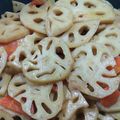 三つ星母ちゃん's cooksnap of when they made きんぴら蓮根.