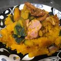 クック83V6TS☆'s cooksnap of when they made いもくりかぼちゃ＆ベーコンの酒蒸し.