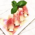 なつき☆ミ's cooksnap of when they made おつまみや前菜に★豆腐の生ハム巻き.