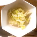 nunu！'s cooksnap of when they made 超簡単酢キャベツ！.