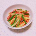 まあまま☆0403's cooksnap of when they made シンプル♪細切り野菜のコンソメ炒め.